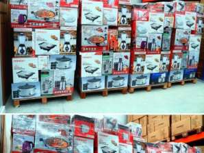 Set of 75 Small Kitchen Appliances - New Pallets with Warranty in Original Boxes