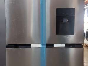 Batch of American French Style Stainless Steel Refrigerators with Warranty