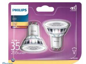 Philips  LED GU10 3.5W=35W 255lumen