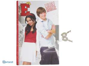 Užrašų knygelės dienoraščiai su raktu High School Musical, filmų dalyk