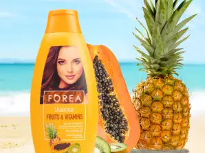 Forea - Fruits & Vitamins Shampoo (schampoo) - 500ml -Made in Germany- EUR.1