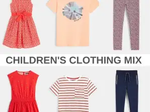 Mnoštvo proljetne ljetne ljetne odjeće za djecu: Dječja moda od 2 do 12 godina različitih marki