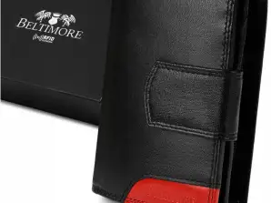 BELTIMORE women's leather wallet RFiD leather cards 039