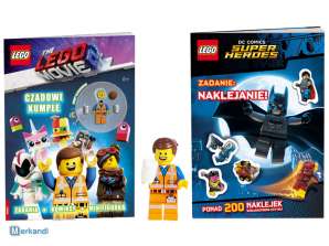 Des kits 2 livres LEGO figurines autocollants