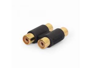 CableXpert Double RCA  F  to RCA  F  coupler A 2RCAFF 01