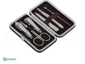Set de caja de herramientas de manicura para pedicura de uñas