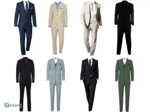 Men's slim suits Mix colors and models sets jacket and trousers