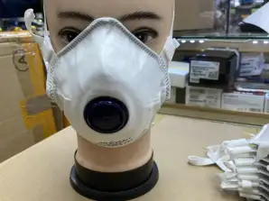 Ingrosso Maschera viso FFP3 con valvola di prima qualità 1,49€