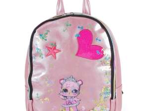[ BB81 ] CUTE BACKPACK FOR GIRLS WITH DOLL IMAGE