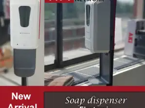 Elektronische dispenser met voet