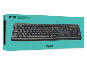 Keyboard Logitech K120 for Business BLK CZE USB EMEA Czech Republic keys