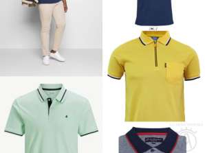 Set of Men's Polo T-Shirts from Various Brands - Sizes S to XXL