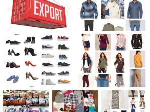 Sale of Clothing and Footwear Containers for Export - Limited Offer