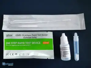 LYSUN Antijen Hızlı Test Kitleri (Kolloidal Altın) - Hızlı, Güvenilir Sonuçlar için Nazal Test
