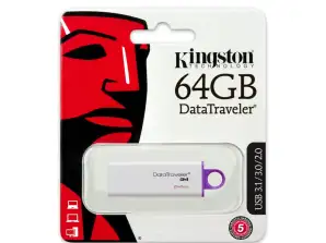 64 GB USB atmintinė - didelė atminties talpa