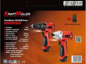 Kraftmuller Cordless Drill/Driver