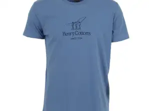 Henry Cottos T-Shirt - Hergestellt aus hochwertigen Materialien, bietet es eine hervorragende Passform und Haltbarkeit.