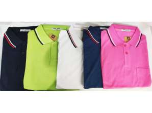 Marškinėliai Polo marškinėliai vyriškos spalvos 2021 m. vasaros asortimentas