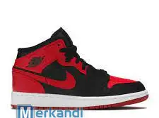 Air Jordan 1 Mid Banned 2020 (GS) - 554725-074