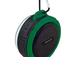 Bluetooth-højttaler sort-grøn LAND EP125KG
