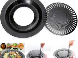 Non-stick grill pan for use on the hob SKU:062-B (stock in Poland)