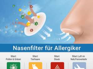 Filtrirajte svoj život - Filter za nos za osobe koje pate od alergija -