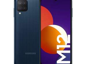 Samsung Galaxy M12 64GB Schwarz - 6,5-Zoll-Smartphone, 48MP, 5000mAh Akku