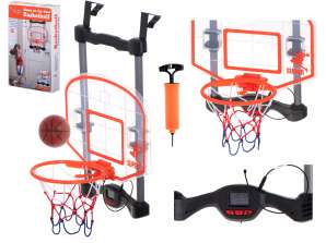 Basketbal basket basketbal op de deur