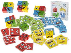 Montessori creative blocks, challenges, face-changing emotions