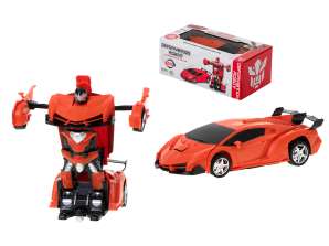 Car RC Autobot Transformation 2in1 1:20 naranjas