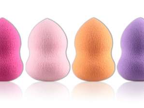 Makeup Sponge Pear Set 4 Pcs