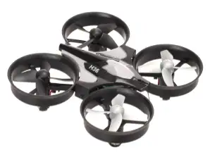 JJRC H36 min RC dron 2,4 GHz 4CH 6 os černý