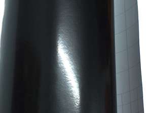 Folijas rullis gluds pusmatēts melns 1,52x30m
