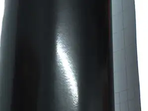 Folierull glatt halvmatt svart 1,52x30m