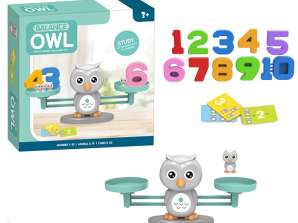 Weighing Scale Educational Learning to Count Great Owl