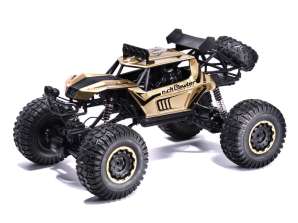 Carro RC 2 4GHz 1:8 51cm Metal Ouro