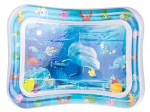 Oppblåsbar sensorisk vannmatte for baby delfin XXL 62x45 cm
