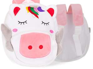 Preschooler's backpack plush unicorn 24cm
