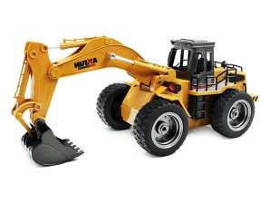 Remote-controlled excavator RC H Toys 1530 6CH 2.4Ghz RTR 1:18