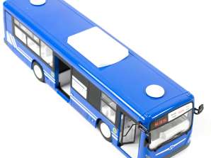RC Remote Control Bus with Openable Door Blue