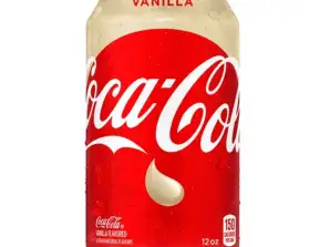 Coca Cola Vanilla puszka 355 ml - pochodzenie z USA