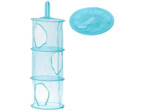Organizer hanging container toy shelves blue