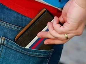 Pánská peněženka Tomy s jedinečným designem a více přihrádkami - odolný doplněk z PU kůže