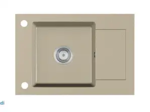 Granite sink single-chamber Stema