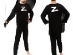 Kostium strój Zorro rozmiar M 110 120cm