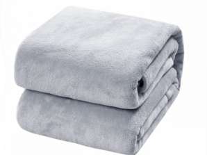 MICROFIBER BLANKET 160x200 SOFT COVER