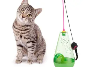 UN GIOCATTOLO Per Un Gatto Canna Da Pesca 3in1 MOUSE Kong BALL