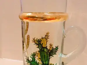VINTAGE GLASS CUP