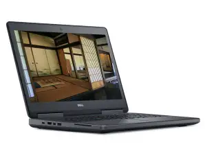Laptops empresariales profesionales Dell Precision 7520 - 6 piezas, grado A y B, garantía de 30 días