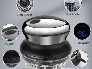 360 ° ROUND USB TRIMMER FOR CUTTING HAIR SKU:140 (stock in Poland)